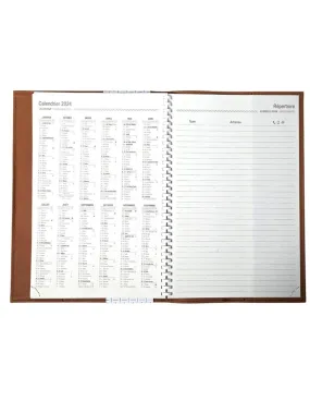 Agenda 2023 Oberthur BioFriendly Camel 17 x 24 cm