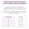 Ampoule LED G9 3W 300Lm 2700K blanc chaud - Calex