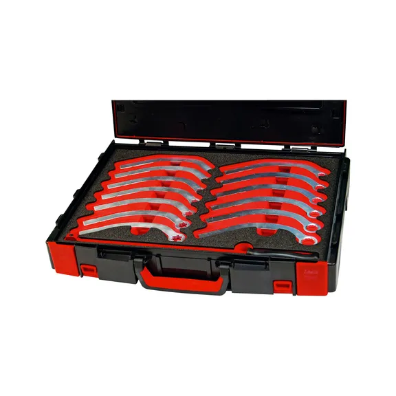 Assortiment de clés de serrage pour galet tendeur