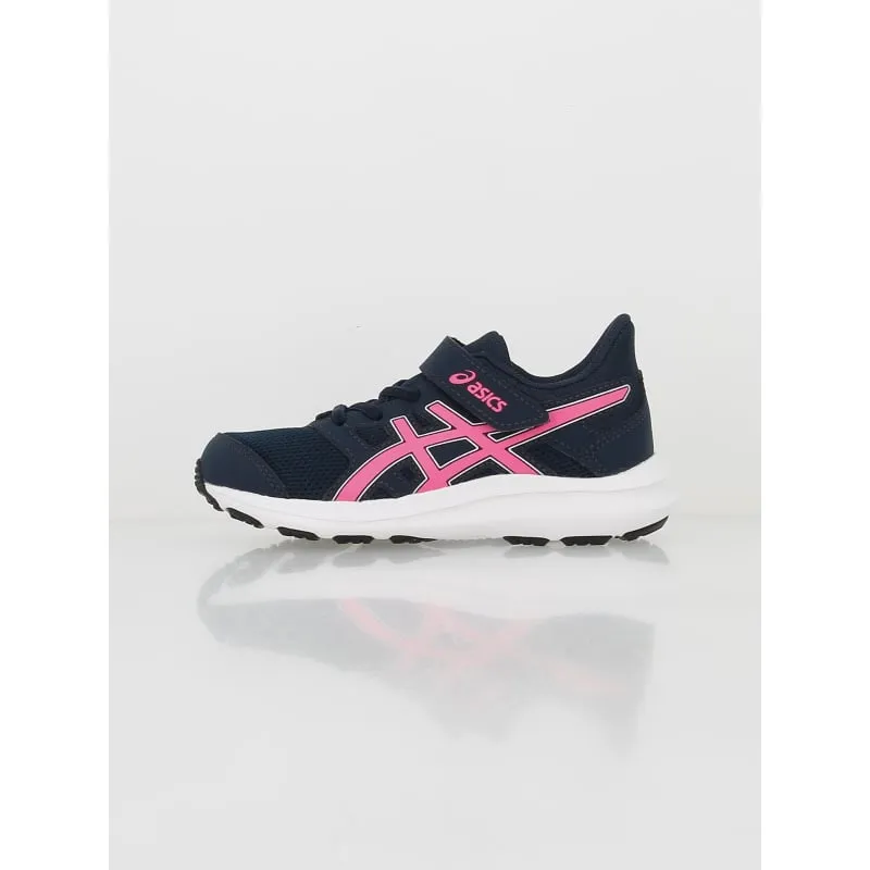 Baskets Skechers pour fille en noir et rose - Collection Microspec Plus