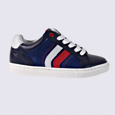 Bellamy Boys Leather Zip-Up Sneakers Igert Dannemarie.