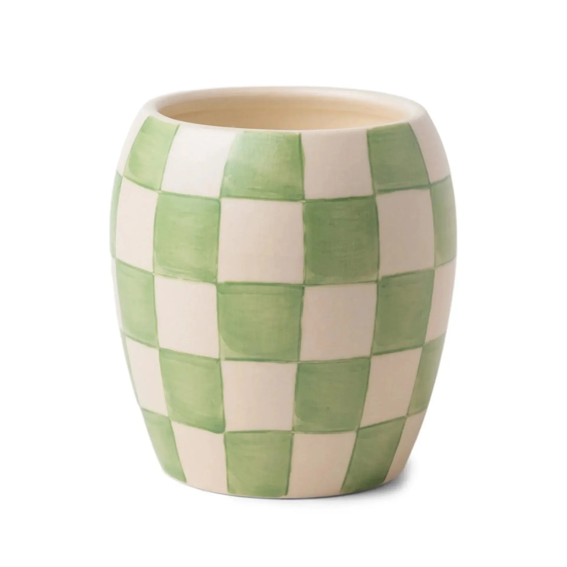 Bougie parfumée damier : fleur de cactus 
