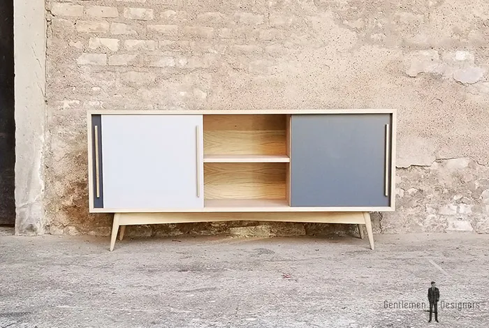 Buffet long enfilade 3 portes 