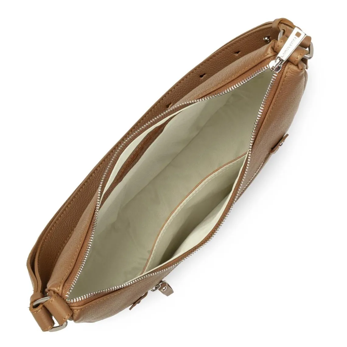 Camel Leather Crossbody Bag - Firenze | 3 Suisses