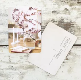 CARTE POSTALE le printemps arrive