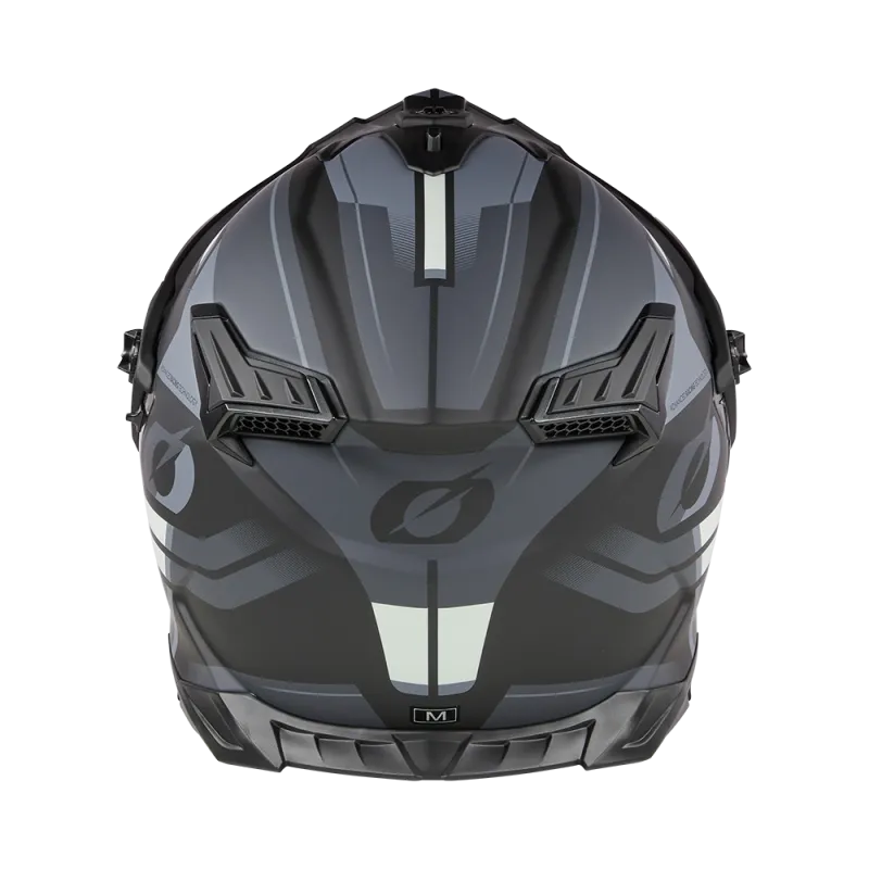 Casque Moto Trail A-SRS SPIKE Oneal Noir / Gris / Blanc