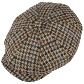 Casquette Hatteras Houndstooth Tweed by Stetson --> Chapeaux, casquettes & bonnets en ligne ▷ Chapeaushop