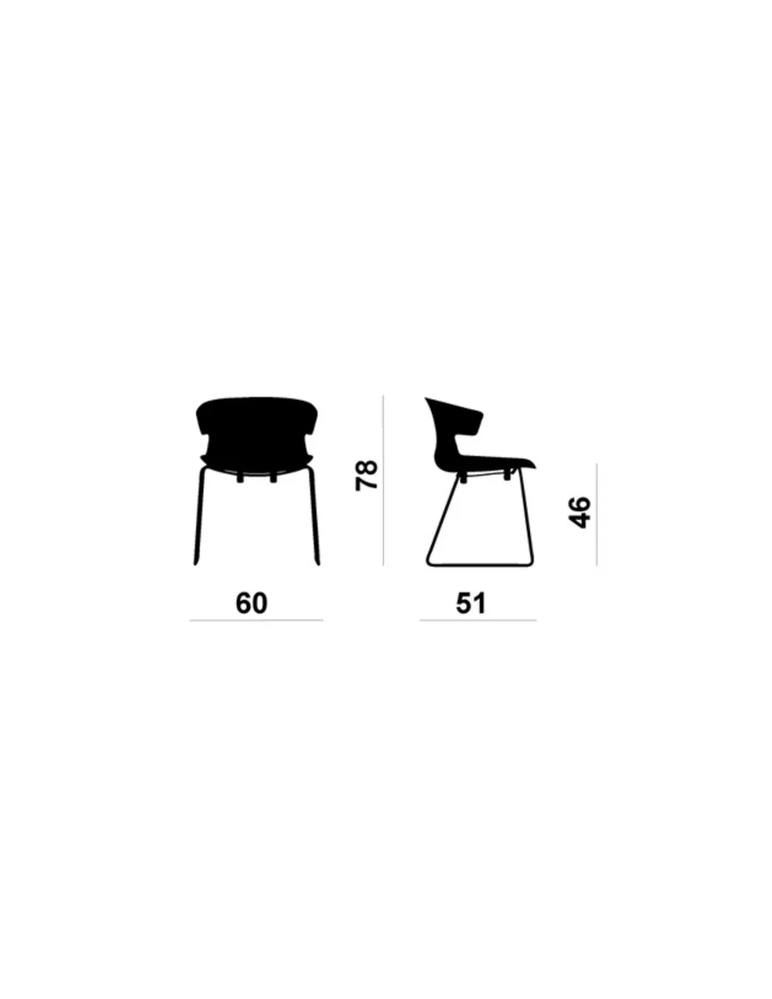 Chaise polyvalente Cove - Offisit