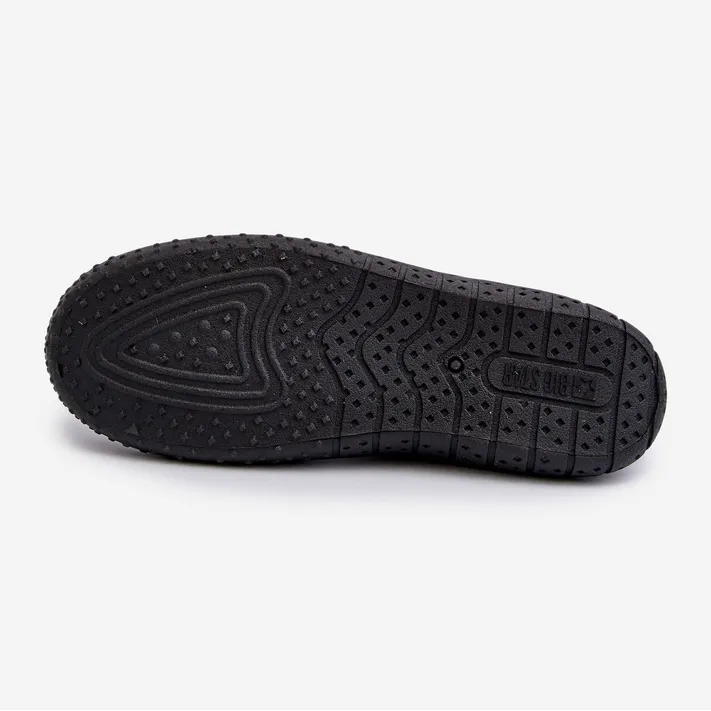 Big Star men's black water shoes NN174754