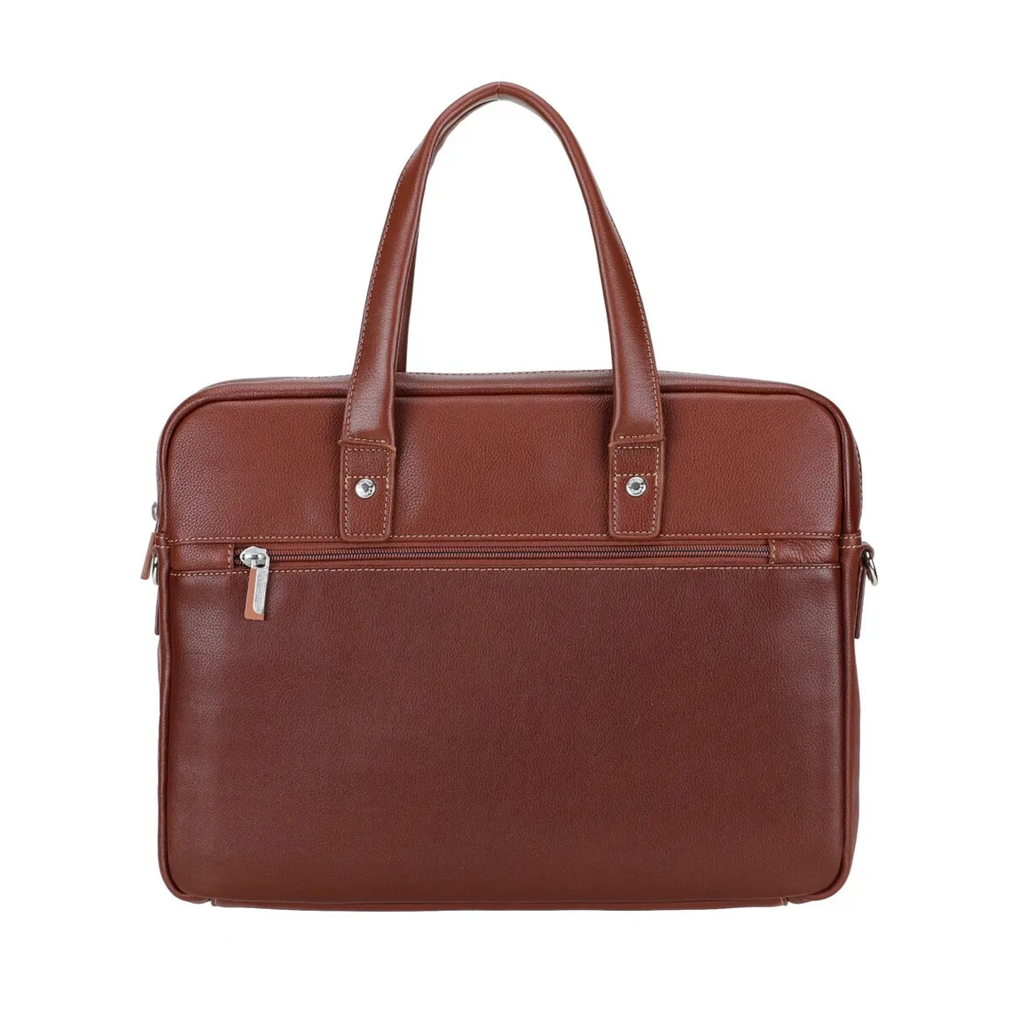 Cognac Leather Document Holder | 3 Suisses