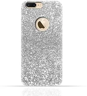 Coque en silicone polyuréthane résistant à la chaleur double couche argenté brillant 