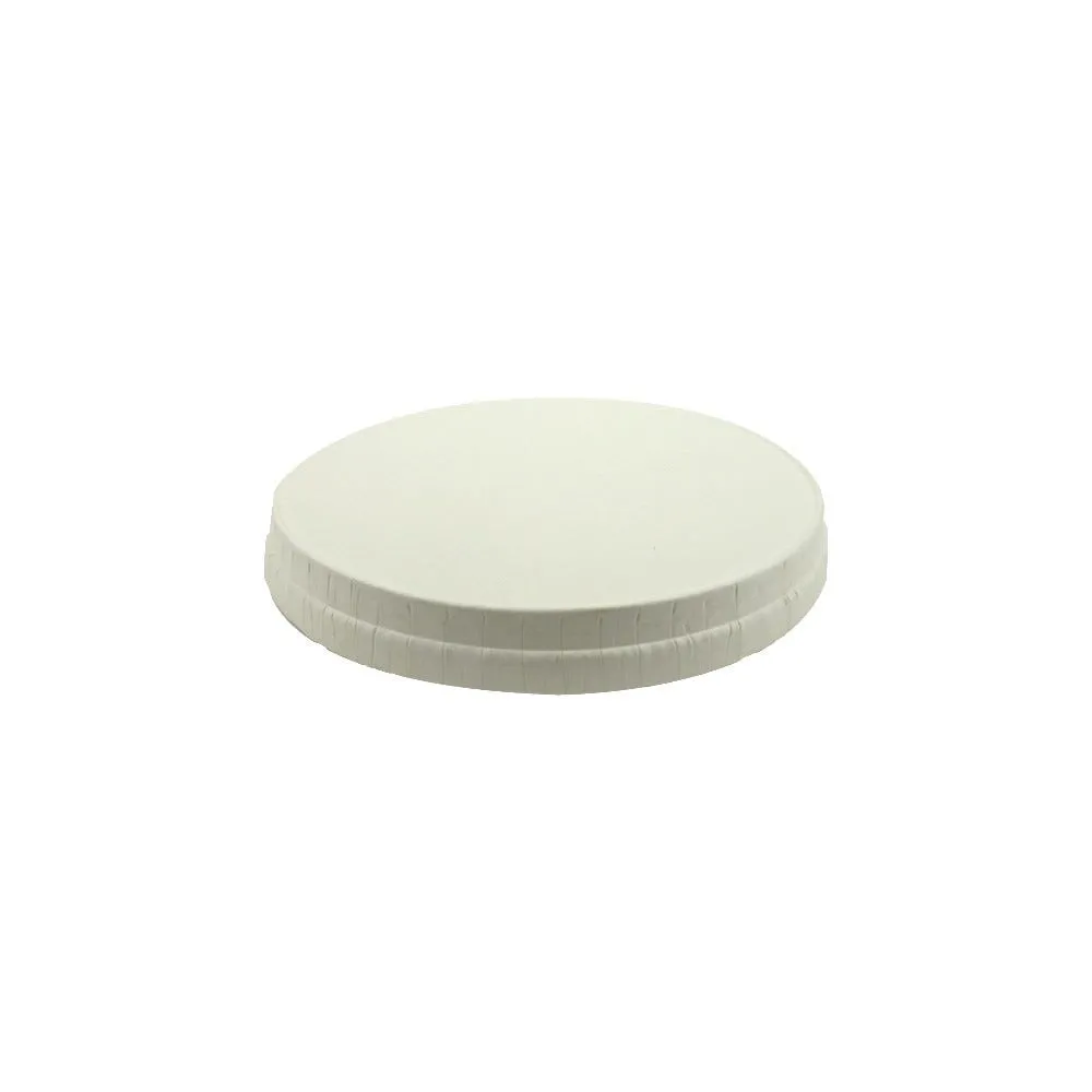 Couvercle blanc en carton sans plastique Ø1140mm 25pcs