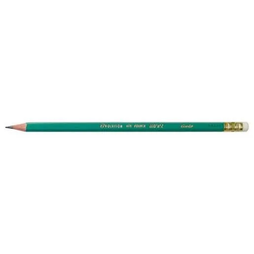 Crayon papier graphite Hexagonal ECO EVOLUTION 655 Résine Bout Gomme HB