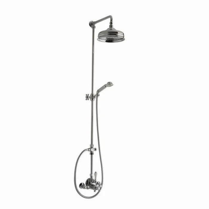 Ensemble thermostatique douche mural CISAL ARCANA pour salle de bain rétro