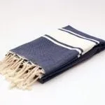 Fouta Bleu XXL – 200 cm x 100 cm