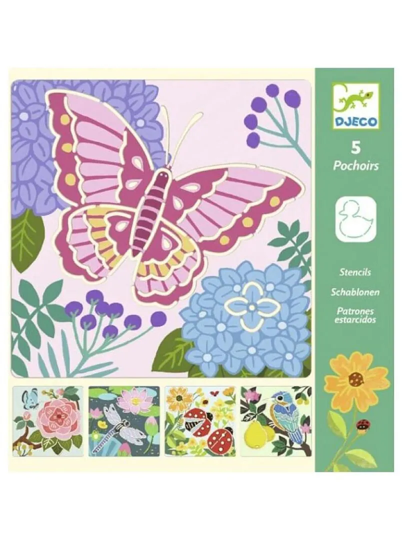 Garden Wing Stencils - Not Available