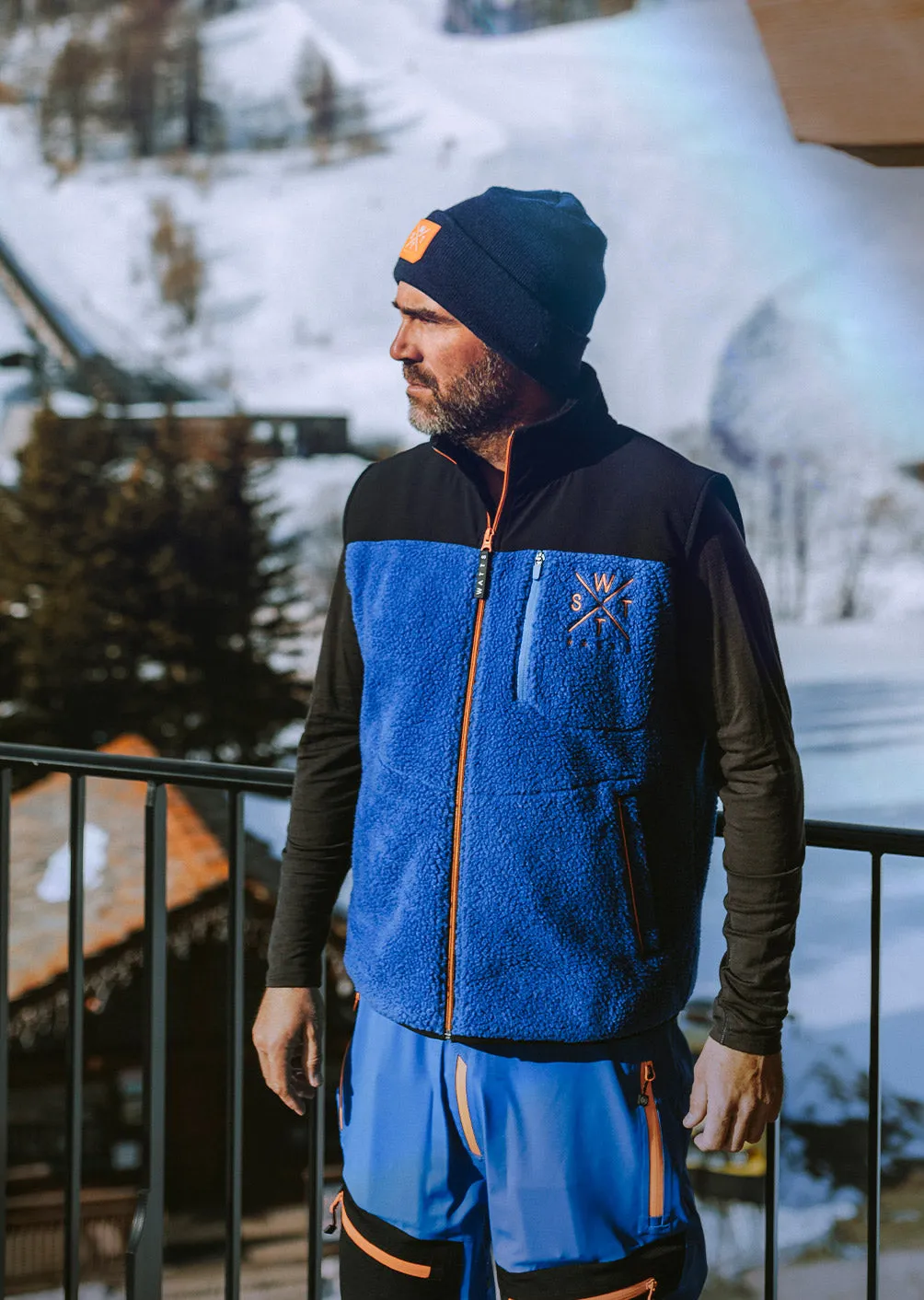 Gilet Sherpa Outlaw - Bleu
