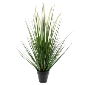 Herbe artificielle alopecurus avec pot 70 cm
