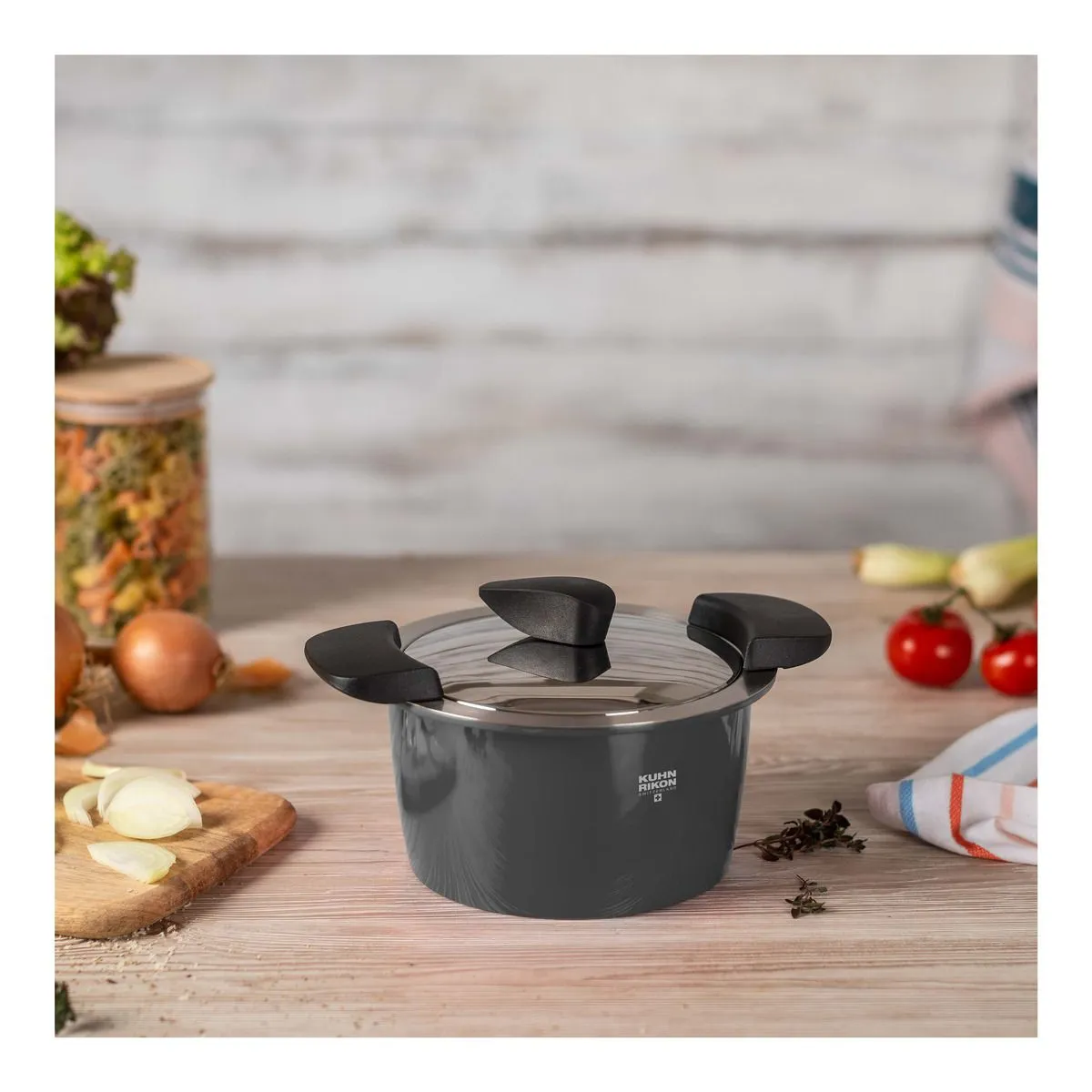 HOTPAN® Faitout grise 1.0 L · Ø 14 cm