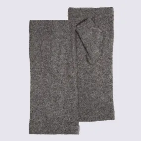 Isotoner grey wool women's mittens - Igert Shoe & Leather Goods