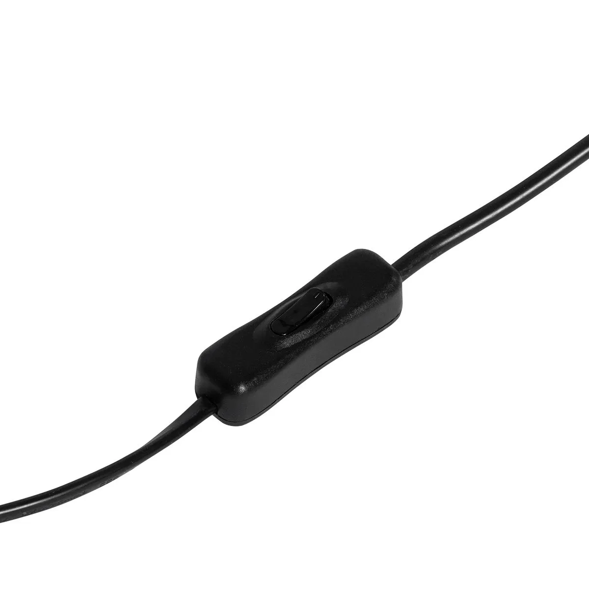 Lampe de table rustique en bois noir avec LED G200 dimmable - Bloc