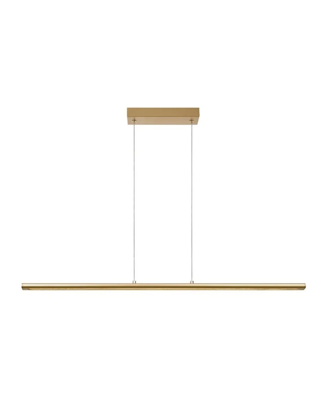 Lampe à suspension LED LINEAR 38W 3000K Or | LéonLeds