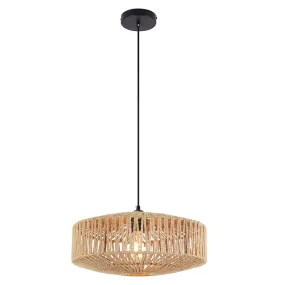 Landelijke hanglamp bruin, Selena
