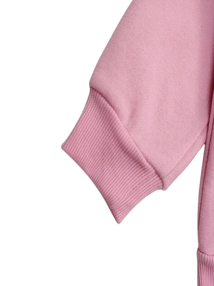 Lee Cooper - Sweat fille imprimé logo - Rose