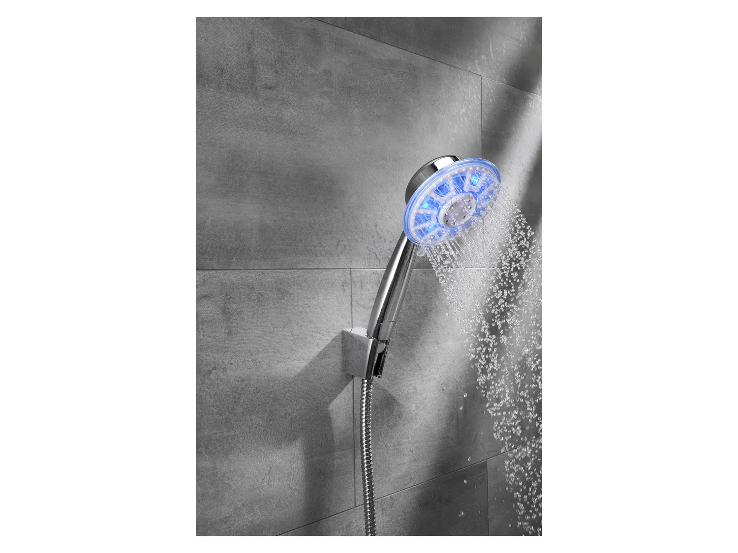 LIVARNO Home Handheld LED Shower Head