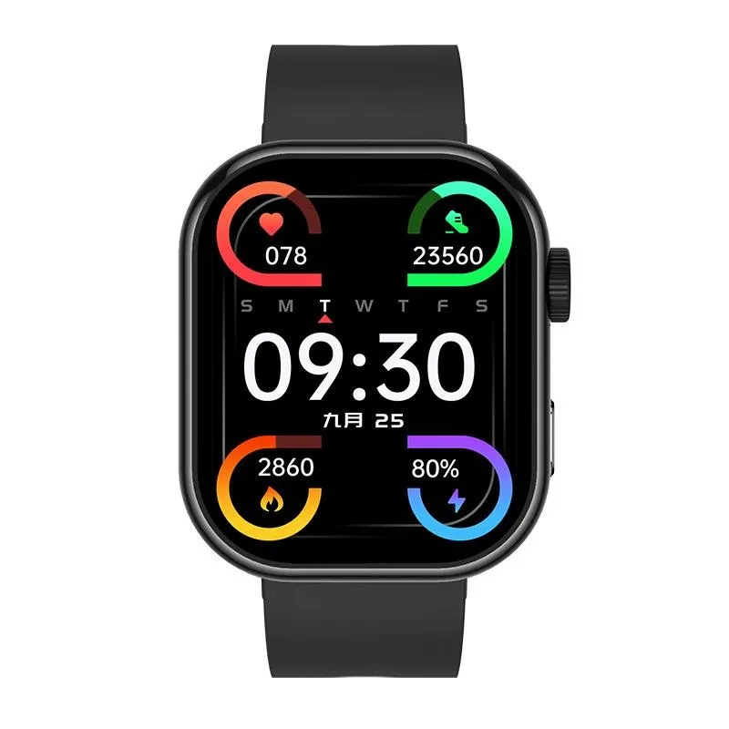 Montre Connectée Écran Couleur Bluetooth Appels Santé