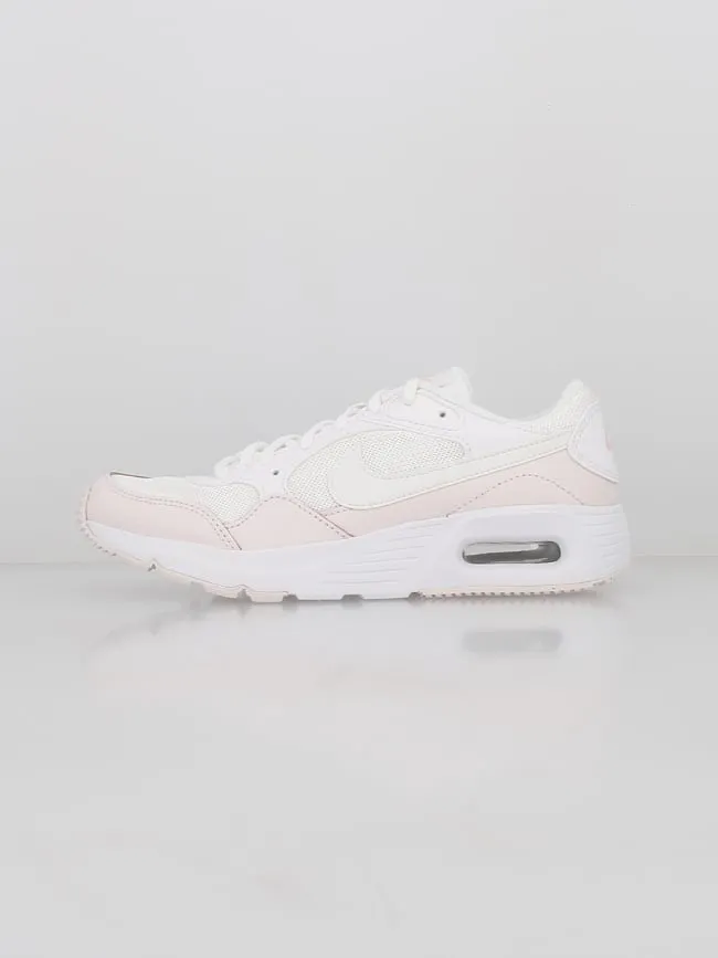 Nike Air Max SC Rose/Blanc Fille Baskets - Wimod