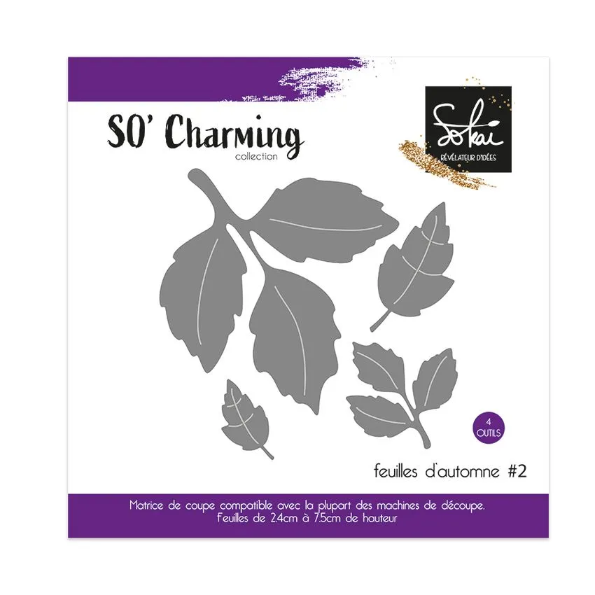 Sokai So' Charming Feuilles D'Automne 2 - Cutout Tools