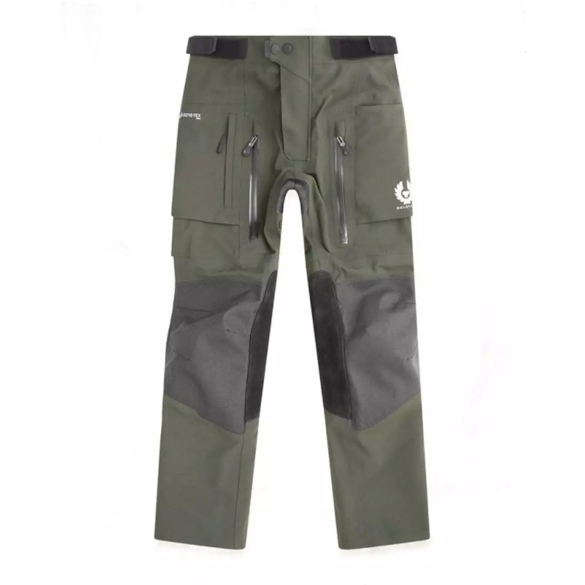 Pantalon Belstaff Long Way Up Vert Olive - Pantalon Textile