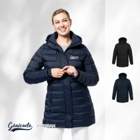 Parka doudoune légère à capuche femme