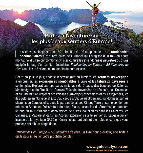 Europe Hikes Ulysse Edition