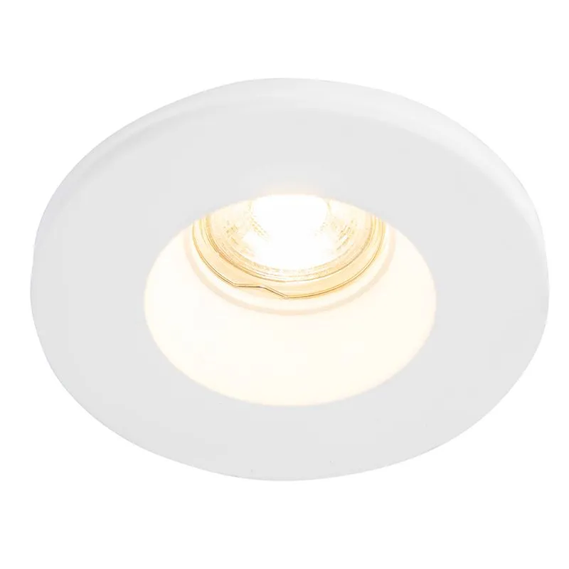Smart Inbouwspot wit 13 cm rond incl. Wifi GU10 50mm - Gypsy