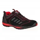 - Steelite Lusum Safety Trainers Noir et Rouge S1P by PORTWEST