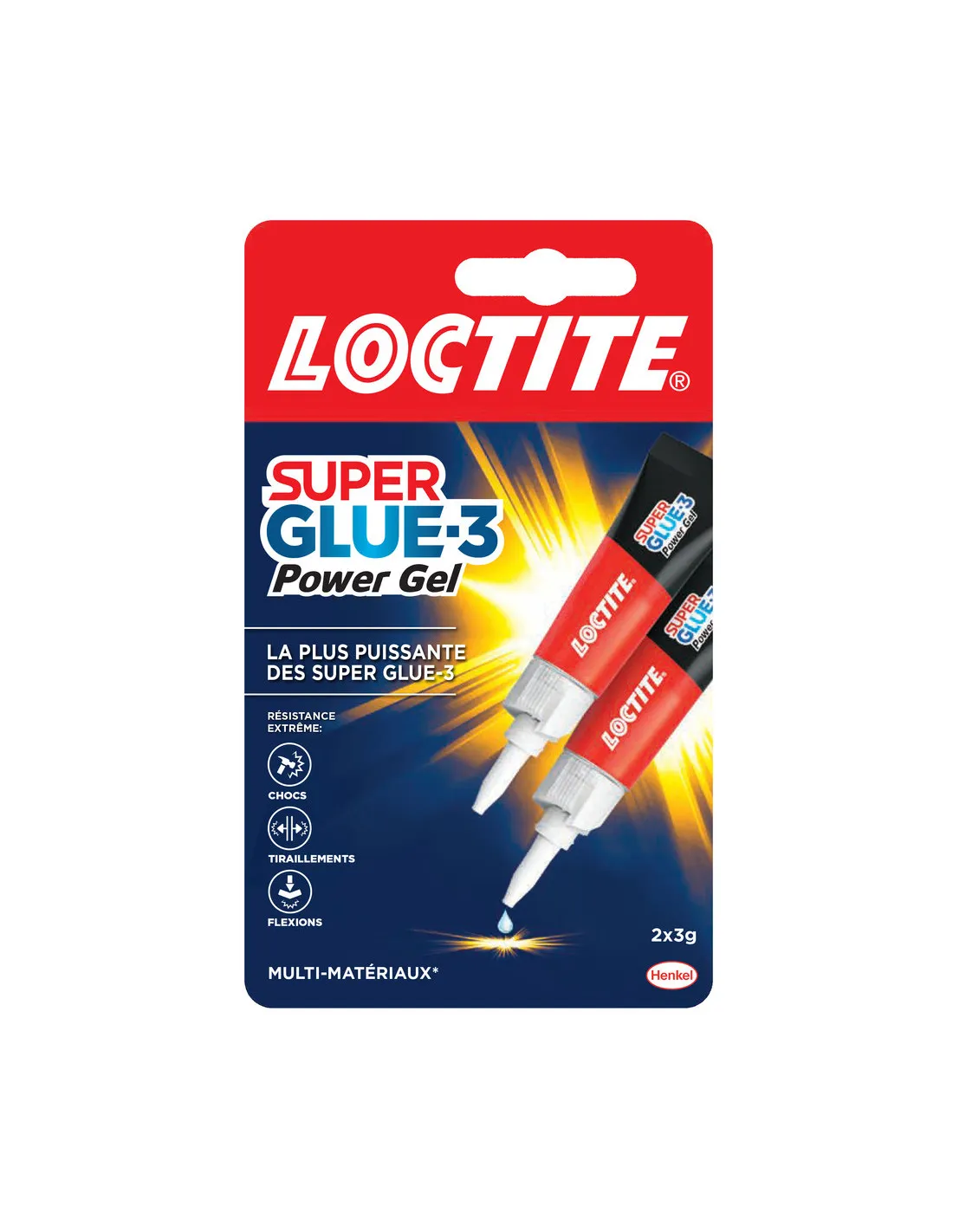 Super glue 3 gel power flex 2 x 3 g -