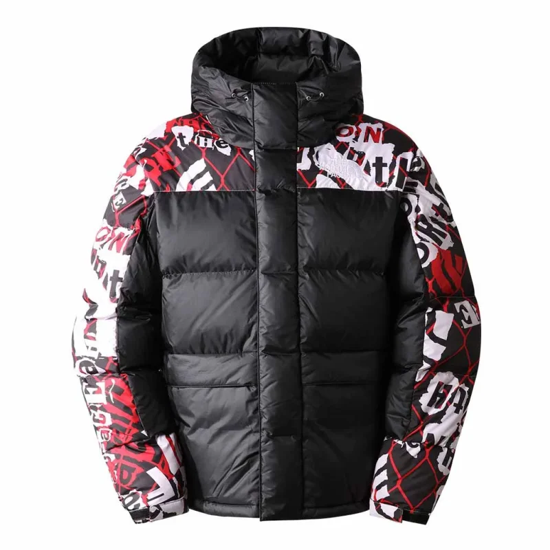 THE NORTH FACE Hmlyn Down Parka Printed /lavender fog motif 2022-2023 Sportswear Homme Doudoune
