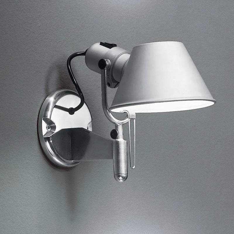 TOLOMEO Murale orientable Nickel DEL INTÉGRÉ - A0447W58 | ARTEMIDE