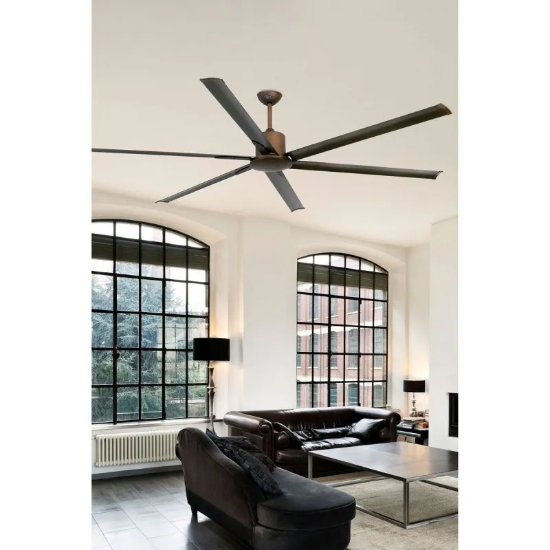 Ventilateur Plafond ANDROS XL 213cm Marron