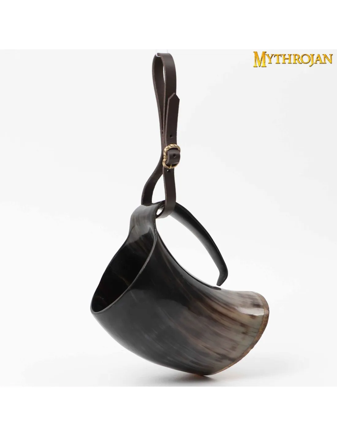Viking Drinking Horn with Belt Attachment (800 ml.) ⚔️ Shop