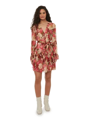 ZIMMERMANN  Robe courte en soie - Multicolore